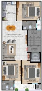 Project Image of 900.0 - 1100.0 Sq.ft 3 BHK Builder Floor for buy in Shiv Ganga Luxury Homes