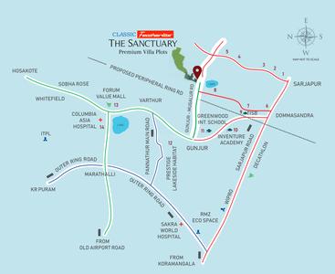 Project Image of 616.88 - 5064.85 Sq.ft Residential Plot Plot for buy in Classic The Sanctuary Phase IV