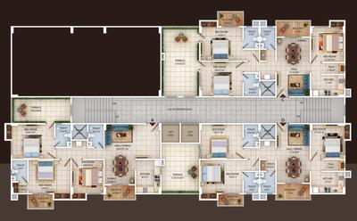 Project Image of 928.0 - 1946.0 Sq.ft 2 BHK Apartment for buy in Uttarayan Shreejoni II