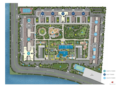 Project Image of 2482.0 - 3707.0 Sq.ft 3 BHK Apartment for buy in Sobha Marina One Phase 2