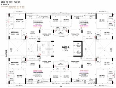 Project Image of 0.0 - 860.9 Sq.ft 3 BHK Apartment for buy in Aksharam Yogi Sarvasa