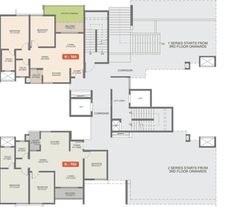Project Image of 470.0 - 1256.0 Sq.ft 1 BHK Apartment for buy in Rohan Upavan Phase 1