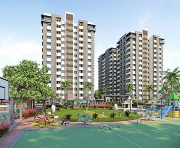 Project Image of 605.0 - 622.0 Sq.ft 2 BHK Apartment for buy in Vraj Apple Elegance