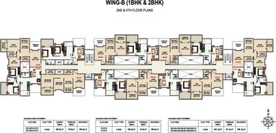 Project Image of 578.0 - 927.0 Sq.ft 1 BHK Apartment for buy in Pristine East Winds