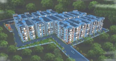 Project Image of 1010.0 - 1480.0 Sq.ft 2 BHK Apartment for buy in N Square Shoolin City