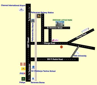 Project Image of 852.0 - 1410.0 Sq.ft 2 BHK Apartment for buy in Eeshani Lotus Park