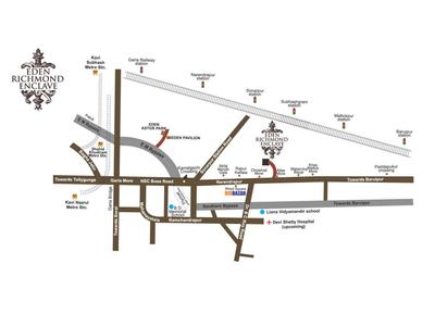 Project Image of 499.0 - 1093.0 Sq.ft 1 BHK Apartment for buy in Eden Richmond Enclave