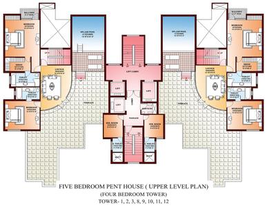 Project Image of 2530.0 - 9945.0 Sq.ft 3 BHK Apartment for buy in Parsvnath La Tropicana