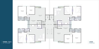 Project Image of 564.14 - 782.21 Sq.ft 2 BHK Apartment for buy in Pushpak Skyline