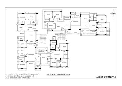 Project Image of 1065.0 - 3688.0 Sq.ft 2 BHK Apartment for buy in Asset Luminaire