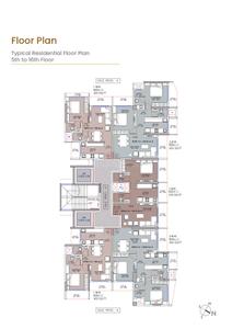 Project Image of 432.0 - 656.0 Sq.ft 1 BHK Apartment for buy in Shreenath Satguru Skylight