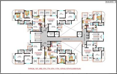Project Image of 0.0 - 580.0 Sq.ft 2 BHK Apartment for buy in Uday Emerald Park C Building