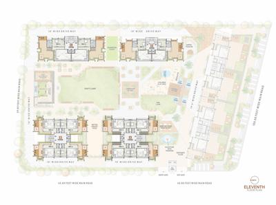Project Image of 1364.76 - 2222.86 Sq.ft 3 BHK Apartment for buy in Saamarth Heaven 6