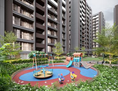 Project Image of 911.81 - 987.8 Sq.ft 3 BHK Apartment for buy in Saffron Flora