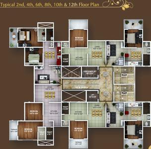 Project Image of 283.0 - 372.0 Sq.ft 1 RK Apartment for buy in Classic Exotica B