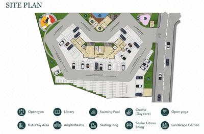 Project Image of 371.79 - 573.83 Sq.ft 1 BHK Apartment for buy in Bhumi Imperial