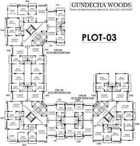 Project Image of 223.0 - 502.0 Sq.ft 1 RK Apartment for buy in Gundecha Woods