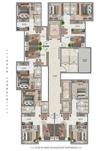 Project Image of 429.0 - 863.0 Sq.ft 1 BHK Apartment for buy in Pratap Liberty One