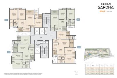 Project Image of 836.0 - 2023.0 Sq.ft 2 BHK Apartment for buy in Rohan Saroha