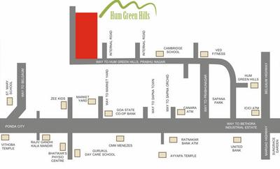 Project Image of 1076.0 - 1249.0 Sq.ft 2 BHK Apartment for buy in Hum Green Hills