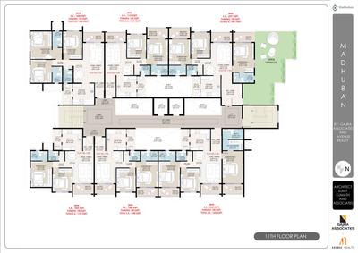 Project Image of 1125.0 - 2491.0 Sq.ft 2 BHK Apartment for buy in Gajra Madhuban