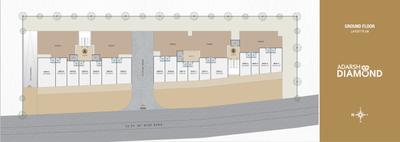 Project Image of 1341.0 - 1683.0 Sq.ft 2 BHK Apartment for buy in Adarsh Diamond