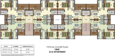 Project Image of 312.0 - 478.0 Sq.ft 1 BHK Apartment for buy in Olympeo Riverside Phase 1