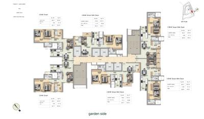 Project Image of 645.83 - 948.0 Sq.ft 2 BHK Apartment for buy in Runwal Bliss Wing A