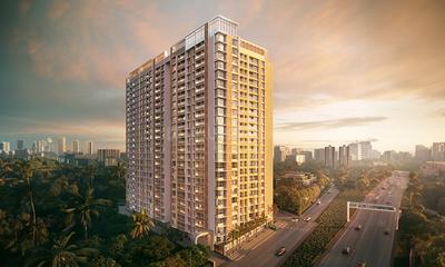 Project Image of 613.76 - 1084.37 Sq.ft 2 BHK Apartment for buy in Sheth Promont