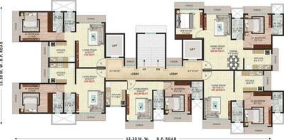 Project Image of 464.0 - 1004.0 Sq.ft 1 BHK Apartment for buy in Om Shiv Heights