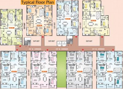 Project Image of 2602.0 - 3300.0 Sq.ft 3 BHK Apartment for buy in Legend Signature