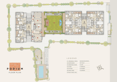 Project Image of 2410.25 - 2717.89 Sq.ft 4 BHK Apartment for buy in Shiv Autograph