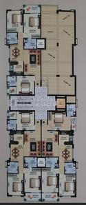 Project Image of 864.99 - 895.02 Sq.ft 3 BHK Apartment for buy in M V Hajari Enclave