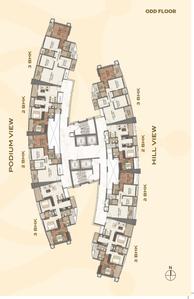 Project Image of 691.69 - 1798.97 Sq.ft 2 BHK Apartment for buy in Paradise Sai World Empire Phase III