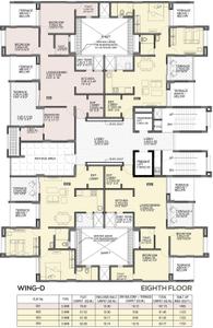 Project Image of 560.0 - 857.0 Sq.ft 2 BHK Apartment for buy in Mittal Sun Sapphire Wing F E C D