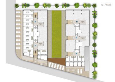 Project Image of 536.58 - 694.92 Sq.ft 2 BHK Apartment for buy in Vraj Vatika II