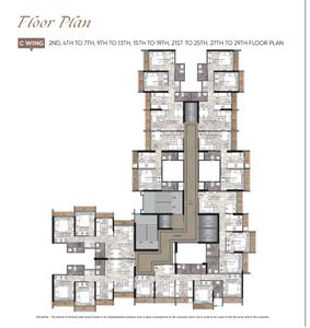 Project Image of 425.0 - 714.0 Sq.ft 1 BHK Apartment for buy in Agarwal Sky Heights
