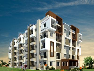 Sri Sai Lakshmi Contractors and Builders Sri Sai Lakshmi Maanya Mansion Elevation 1