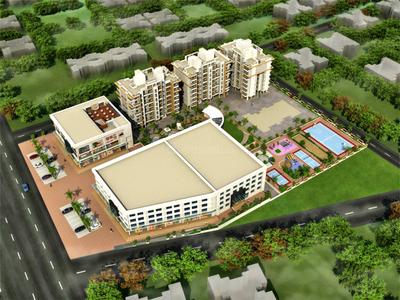 Project Image of 630.0 - 855.0 Sq.ft 1 BHK Apartment for buy in Venkatesh Oxy Gold