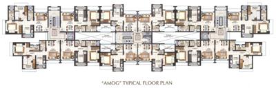 Project Image of 297.3 - 470.49 Sq.ft 1 BHK Apartment for buy in Viva Vishnupuram Amog
