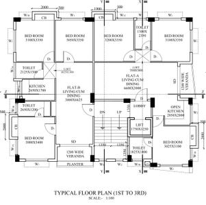 Project Image of 697.0 - 710.0 Sq.ft 3 BHK Apartment for buy in True North Rosendale