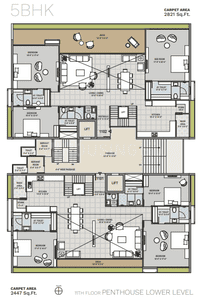 Project Image of 1911.0 - 6203.0 Sq.ft 3 BHK Apartment for buy in Avadh Ercole