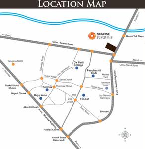 Project Image of 656.0 - 998.0 Sq.ft 1 BHK Apartment for buy in Sunrise Fortune