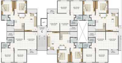Project Image of 1100 Sq.ft 3 BHK Builder Floor for sale in New Gotri for Rs. 4500000