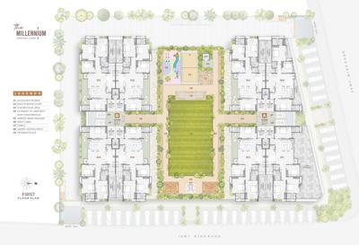 Project Image of 3150.0 - 3600.0 Sq.ft 3 BHK Apartment for buy in The Millennium