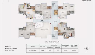 Project Image of 890 Sq.ft 2 BHK Apartment / Flat for sale in Keshav Nagar for Rs. 7500000