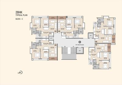 Project Image of 666.82 - 821.07 Sq.ft 2 BHK Apartment for buy in Kelly La Maison