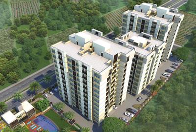 Project Image of 561.23 - 837.97 Sq.ft 2 BHK Apartment for buy in Shreenathji Apple Greens