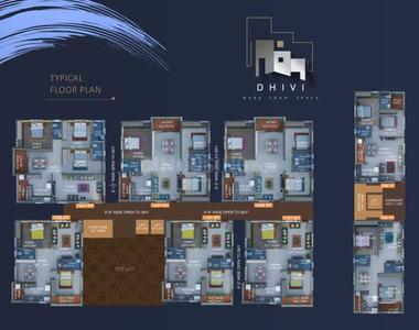 Project Image of 1196.95 - 1666.9 Sq.ft 2 BHK Apartment for buy in Rudhra Dhivi