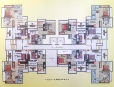 Project Image of 985.0 - 995.0 Sq.ft 2 BHK Apartment for buy in Gauri Vinayak Eknath Enclave